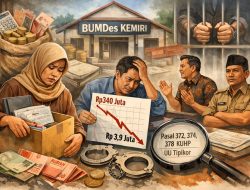 Dana BUMDes Kemiri Diduga Menyusut Drastis, Bendahara Mundur, Potensi Dugaan Pelanggaran Hukum Mencuat
