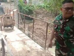 Jembatan Gantung Sumurwuni di Percepat Pembangunannya