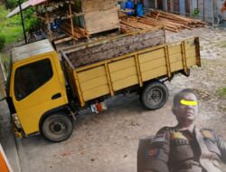 Oknum Satpol PP Disebut Pernah Tampung Kayu dari Anggota TNI, Kini Berdalih Hanya Pekerja