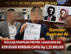 Laporan Dugaan Penipuan Proyek Lahan Makam, Warga Jakarta Klaim Rugi Rp1,15 Miliar