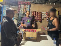 Polresta Cirebon Sita 65 Botol Miras Hasil Razia Pekat