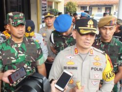 Apel Gelar Pasukan Operasi Ketupat Lodaya 2026 di Mapolres Ciko.  Dandim 0614/Kota Cirebon : Kerahkan Personel Pengamanan.