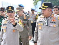 Kapolda Jabar Cek Pos Pelayanan Rest Area 228A, Pastikan Kesiapan Ops Ketupat Lodaya 2026 di Wilayah Polresta Cirebon