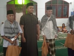 DKM Kp Igok Desa Tanjungpura Rajapolah Laksanakan Santunan Anak Yatim dan Jompo