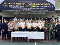 Rutan Kelas IIB Balige Gelar Apel dan Ikrar Bersama, Tegaskan Komitmen “Zero HALINAR