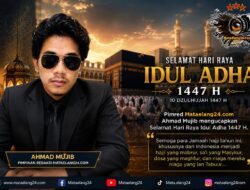Pimpinan Redaksi Mataelang24.com Ahmad Mujib Sampaikan Ucapan Idul Adha 1447 H dan Doa untuk Jamaah Haji Indonesia