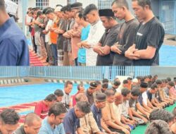Momen  Para Warga Binaan Pemasyarakatan Laksanakan Sholat Idul Adhaydi Rutan Kelas IIB Balige Penuh Khidmat,   Laksanakan Sholat Idul Adha 1447 H