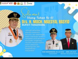 Camat dan Sekretaris Kecamatan Kemiri Sampaikan Ucapan dan Doa untuk Bupati Tangerang di Hari Ulang Tahun ke-61