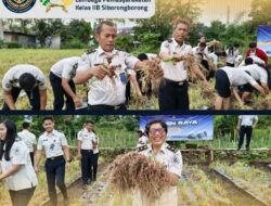 Dukung Program Aksi Kementerian, Lapas Siborongborong Sukses Panen Raya Bawang Merah