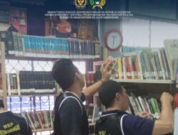 TINGKATKAN MINAT BACA, WARGA BINAAN RUTAN KANDANGAN MANFAATKAN LAYANAN PERPUSTAKAAN