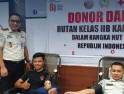 SAMBUT HUT KE-81 RI, RUTAN KANDANGAN GELAR DONOR DARAH