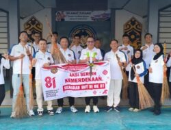 RUTAN KANDANGAN SEMARAKAN HUT RI KE.81 DENGAN AKSI BERSIH LINGKUNGAN