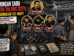 Jaringan Sabu Rutan Tanjung Gusta Dibongkar Ex-Napi: Bisnis Haram Diduga Teratur Rapi, Petugas Ikut Disenggol