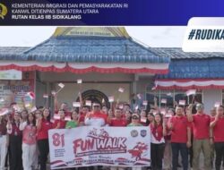 Semarak HUT ke-81 RI, Rutan Sidikalang Gelar Fun Walk Perkuat Kebersamaan dan Semangat Nasionalisme