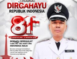 Kades Lontar Dodi RS Kobarkan Semangat Kemerdekaan, Bersatu Membangun Desa untuk Indonesia Maju