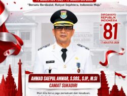 Semangat Kemerdekaan ke-81, Kecamatan Sukadiri Teguhkan Komitmen Wujudkan Pelayanan yang Maju dan Inovatif