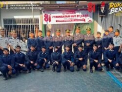 RUTAN KANDANGAN GELAR UPACARA PERINGATAN HUT KE-81 KEMERDEKAAN REPUBLIk