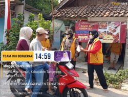 Tim INH Bergerak Respons Cepat di Tengah Sebaran Abu Vulkanik, Wabup Intan Instruksikan Tim Terus Peduli Masyarakat